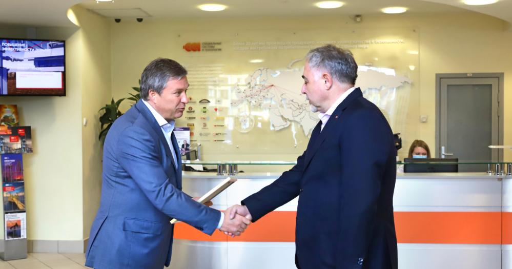 Глава городского округа Мытищи оценил готовность нового корпуса завода ГК «ССТ»