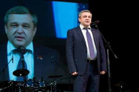 Поздравления о Председателя Совета депутатов городского округа Мытищи Андрея Гореликова
